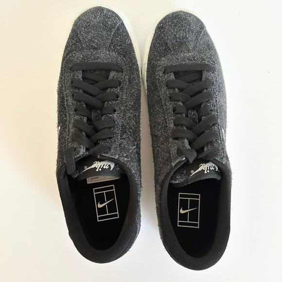 Nike Match Classic Preppy Suede Black Tennis Prep Sneaker - Picture 10 of 12